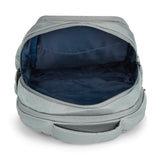 Unisex Grey Casual Solid Backpack