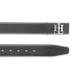 Men's Black Casual Leather Belt