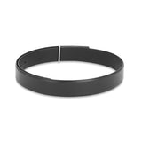 Men's Black Casual Leather Belt