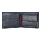 Men's Blue Casual Leather Wallet