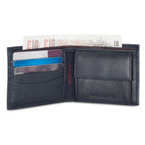 Men's Blue Casual Leather Wallet