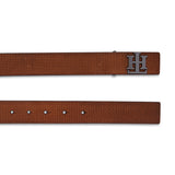 Men's Tan Casual Leather Belt