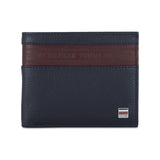 Men's Navy Casual Leather Wallet