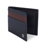 Men's Navy Casual Leather Wallet