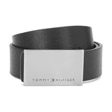 Men's Black Casual Leather Belt