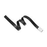 Men's Black Casual Leather Belt