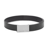 Men's Black Casual Leather Belt
