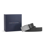 Men's Black Casual Leather Belt
