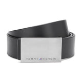 Men's Black Casual Leather Belt