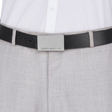 Men's Black Casual Leather Belt