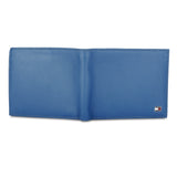 Men's Blue Casual Leather Wallet