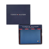 Men's Blue Casual Leather Wallet