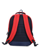 Unisex Red Casual Solid Backpack