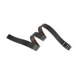 Men's Black & Brown Casual Leather Reversible Belt