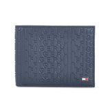 Men's Navy Casual Leather Wallet