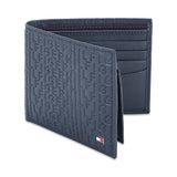 Men's Navy Casual Leather Wallet