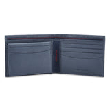 Men's Navy Casual Leather Wallet