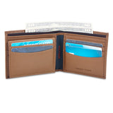 Men's Tan Casual Leather Wallet