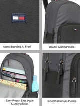 Unisex Multicolor Casual Solid Backpack