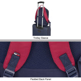 Unisex Multicolor Casual Solid Backpack
