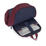 Unisex Red Casual Solid Backpack