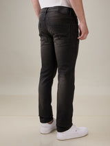 Mens Black Casual Slim Fit Jeans