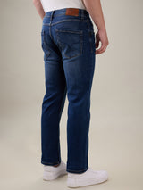 Mens Blue Casual Regular Fit Jeans