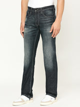 Mens Blue Regular Stretchable Jeans