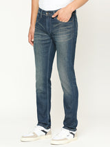 Mens Blue Regular Stretchable Jeans