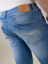 Mens Black Casual Slim Fit Jeans