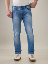 Mens Black Casual Slim Fit Jeans