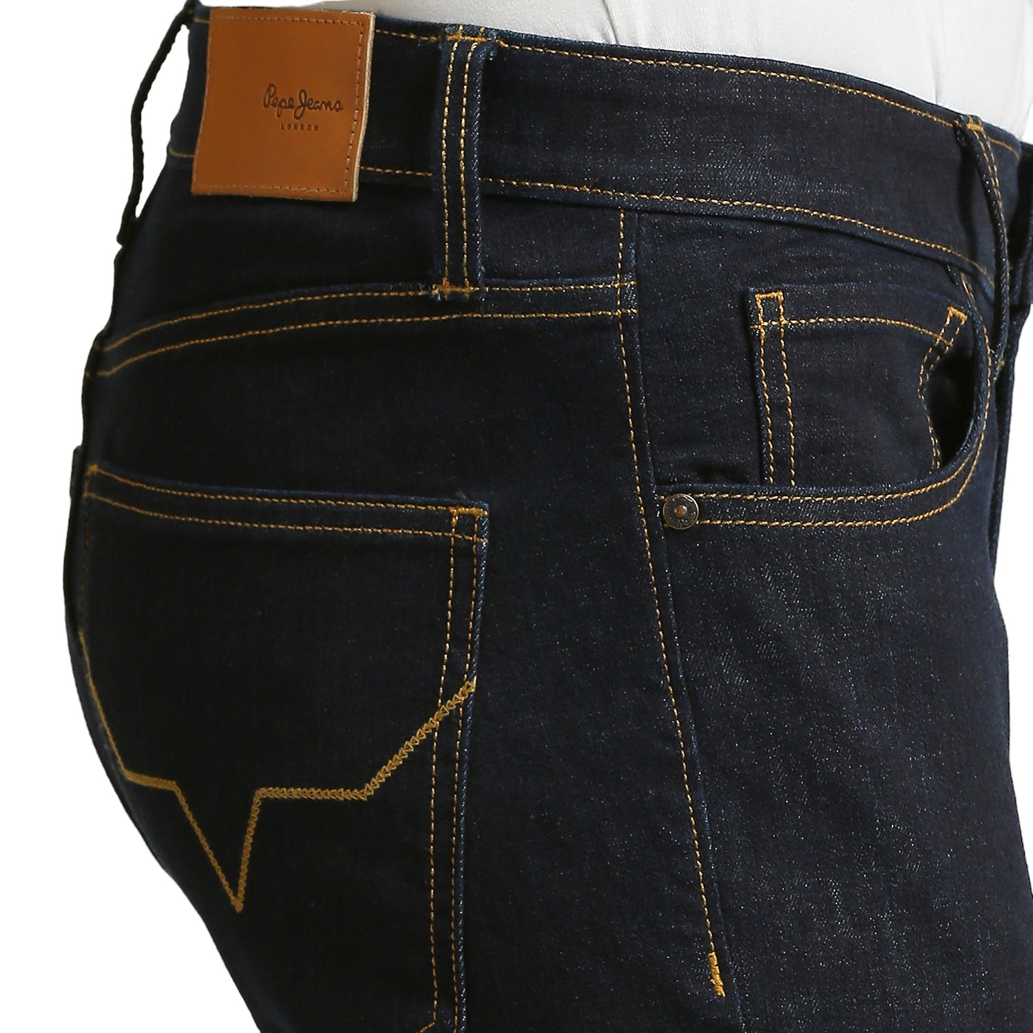 Mens Blue Slim Stretchable Jeans
