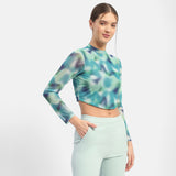 Women's Multicolor Casual Regular Fit Printed Full Sleeves Top