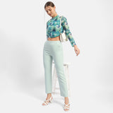 Women's Multicolor Casual Regular Fit Printed Full Sleeves Top