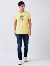 Men's Blue Casual Slim Fit Jeans
