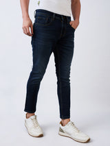 Men's Blue Casual Slim Fit Jeans