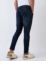 Men's Blue Casual Slim Fit Jeans