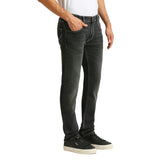 Mens Black Slim Stretchable Jeans