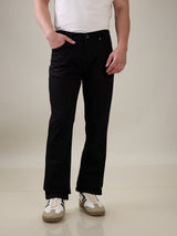 Mens Black Casual Slim Fit Jeans