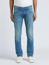 Mens Blue Regular Stretchable Jeans
