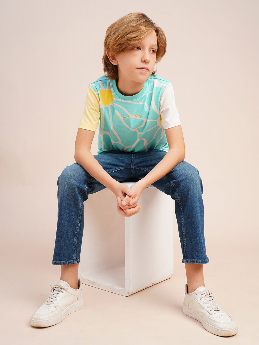 Boys Blue Casual Regular Fit Jeans