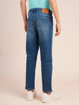 Boys Blue Casual Regular Fit Jeans