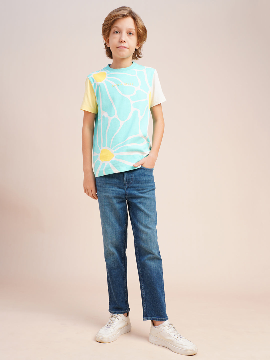Boys Blue Casual Regular Fit Jeans