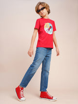 Boys Blue Casual Regular Fit Jeans