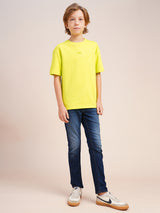 Boys Blue Casual Tapered Fit Jeans