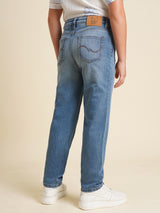 Boys Blue Casual Regular Fit Jeans