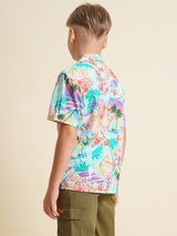 Boys Multicolor Casual Regular Fit Shirt