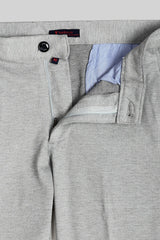 Men's Grey Casual Solid Slim Fit Trouser