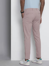 Men's Slim Fit Solid Mid Rise Chinos