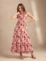 Women's Multicolor Casual Fit & Flared Dress